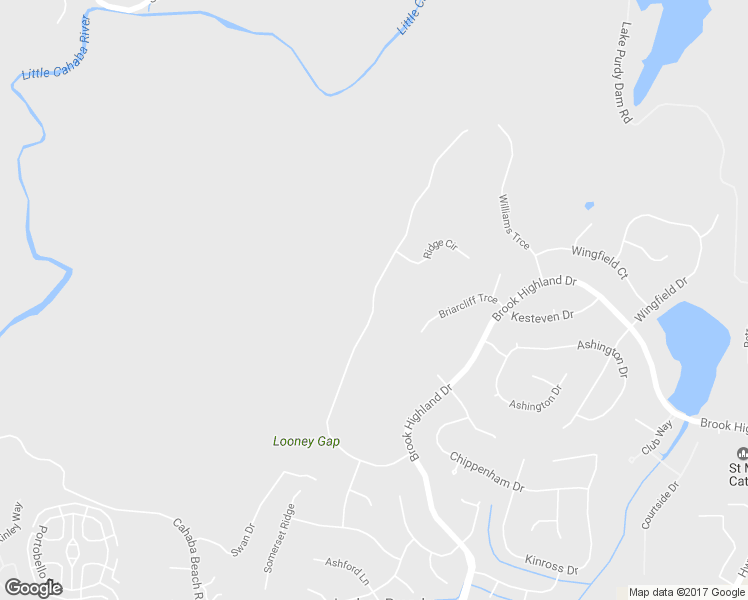 map of restaurants, bars, coffee shops, grocery stores, and more near 2084 Brook Highland Ridge in Birmingham