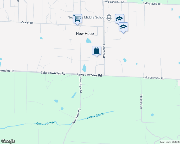 map of restaurants, bars, coffee shops, grocery stores, and more near 1989 Lake Lowndes Road in Columbus