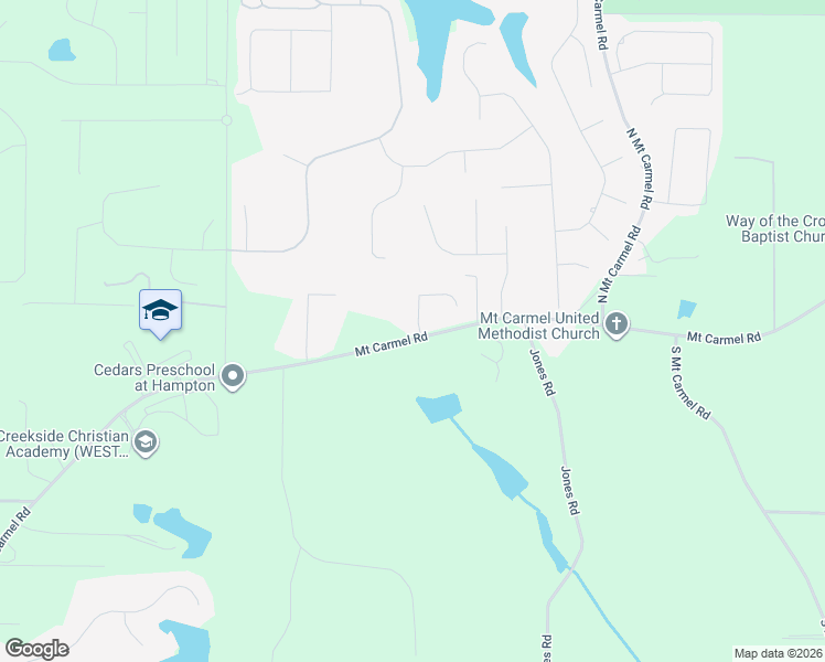 map of restaurants, bars, coffee shops, grocery stores, and more near 101 Belgian Court in Hampton