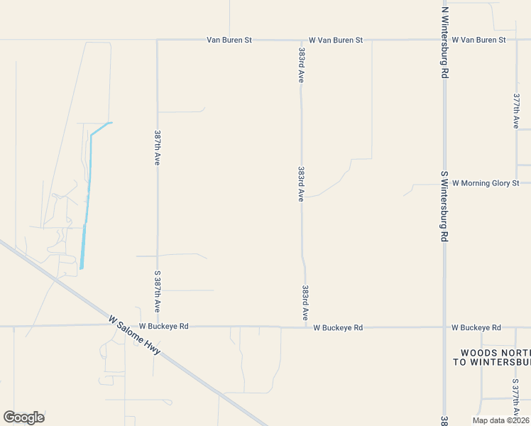 map of restaurants, bars, coffee shops, grocery stores, and more near 109 383rd Avenue in Tonopah