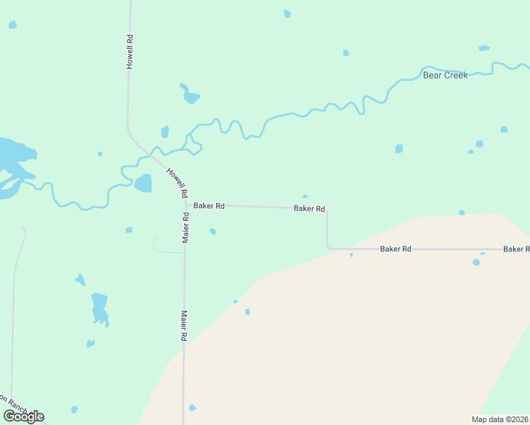 map of restaurants, bars, coffee shops, grocery stores, and more near Baker Road in Pilot Point