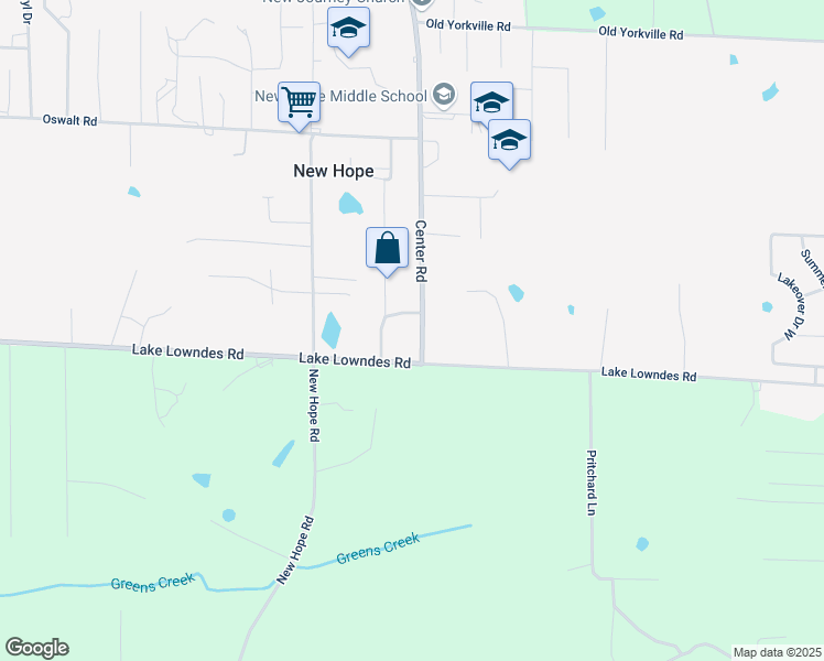 map of restaurants, bars, coffee shops, grocery stores, and more near 1-79 Center Road in Columbus