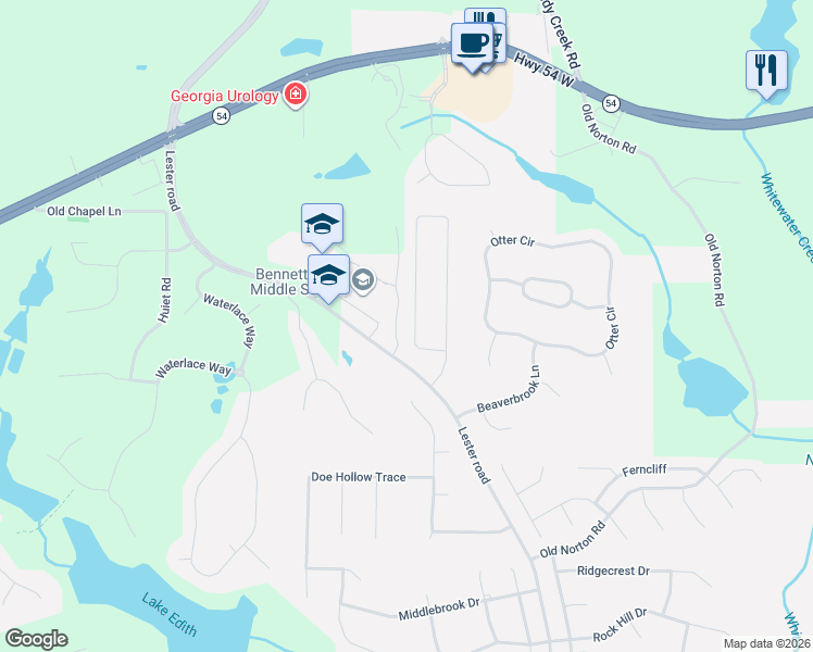 map of restaurants, bars, coffee shops, grocery stores, and more near 405 Sunderland Circle in Fayetteville