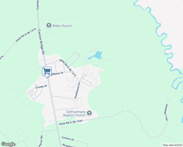 map of restaurants, bars, coffee shops, grocery stores, and more near 123 Kim Street in Cordova