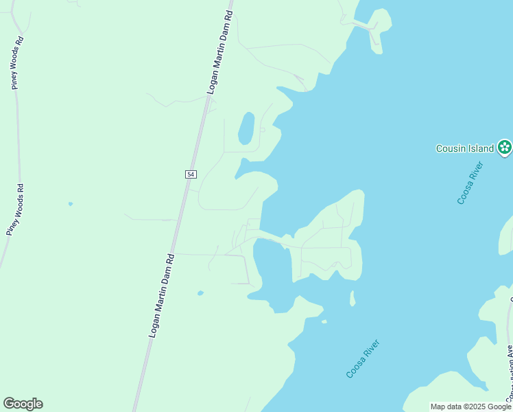 map of restaurants, bars, coffee shops, grocery stores, and more near 190 Cove Drive in Vincent