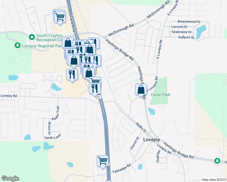 map of restaurants, bars, coffee shops, grocery stores, and more near 11492 Vinea Lane in Hampton