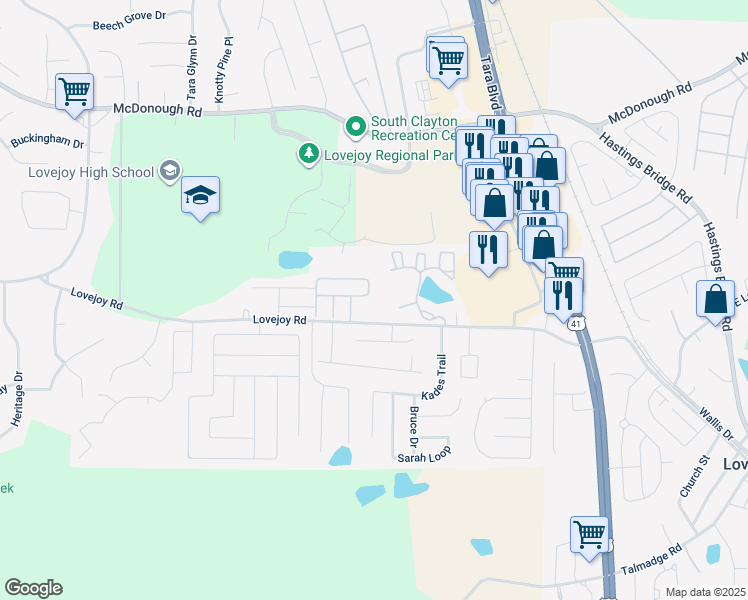map of restaurants, bars, coffee shops, grocery stores, and more near 1978 Grove Way in Hampton
