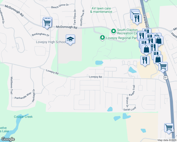 map of restaurants, bars, coffee shops, grocery stores, and more near 1731 Fielding Way in Hampton