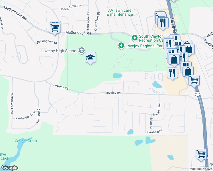 map of restaurants, bars, coffee shops, grocery stores, and more near 1731 Fielding Way in Hampton