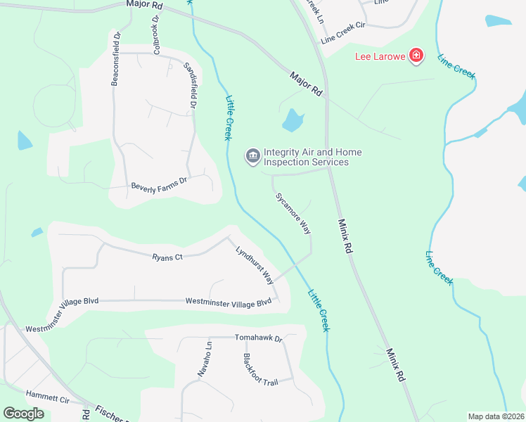 map of restaurants, bars, coffee shops, grocery stores, and more near 35 Sycamore Way in Sharpsburg