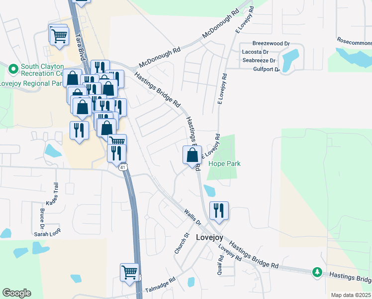 map of restaurants, bars, coffee shops, grocery stores, and more near 11445 Vinea Way in Hampton