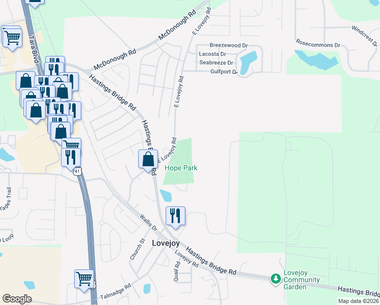 map of restaurants, bars, coffee shops, grocery stores, and more near 10838 Wheeler Trace in Hampton