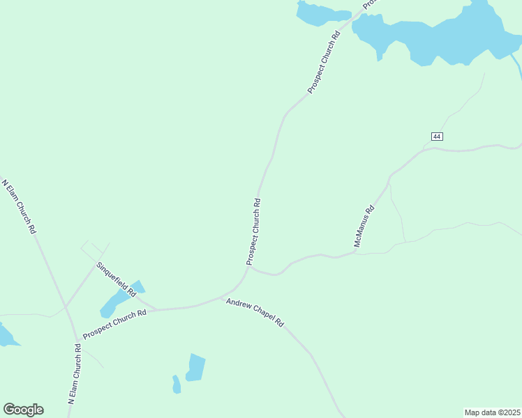 map of restaurants, bars, coffee shops, grocery stores, and more near 2925 Prospect Church Road in Norwood