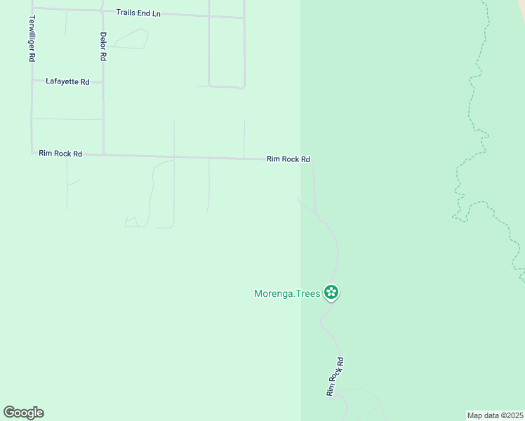 map of restaurants, bars, coffee shops, grocery stores, and more near Rim Rock Road in Riverside County
