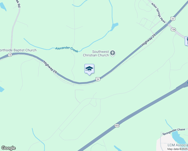 map of restaurants, bars, coffee shops, grocery stores, and more near 3102 U.S. 29 in Newnan