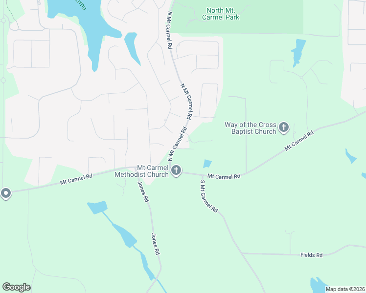 map of restaurants, bars, coffee shops, grocery stores, and more near 1800 Mount Carmel Road in McDonough
