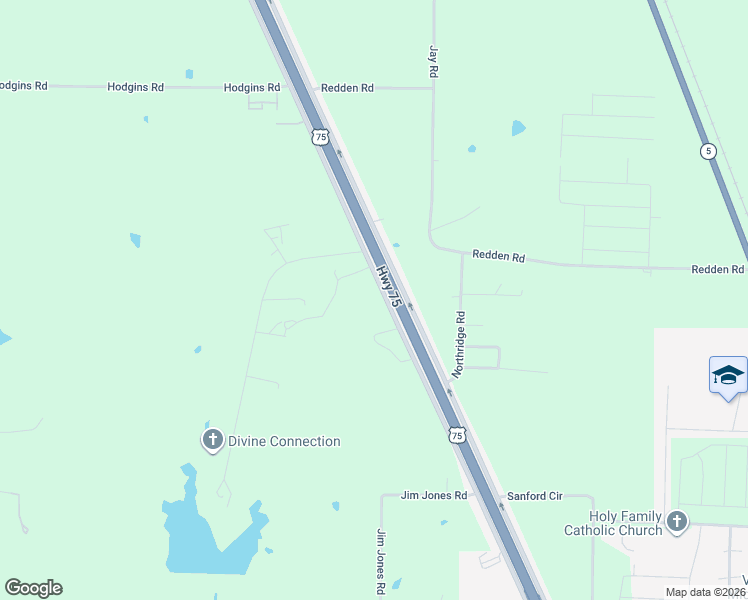 map of restaurants, bars, coffee shops, grocery stores, and more near 14329 U.S. 75 in Van Alstyne