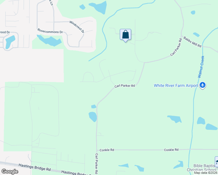 map of restaurants, bars, coffee shops, grocery stores, and more near 215 Carl Parker Road in Hampton