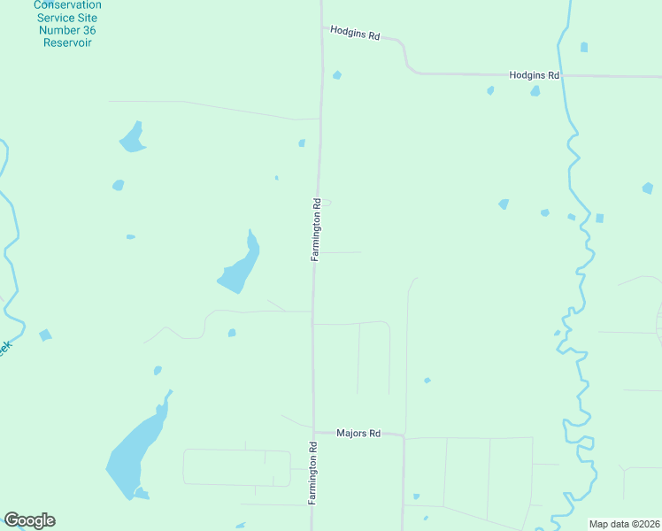 map of restaurants, bars, coffee shops, grocery stores, and more near 9998 Farmington Road in Van Alstyne