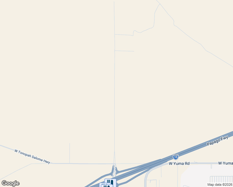 map of restaurants, bars, coffee shops, grocery stores, and more near North Miller Road in Buckeye