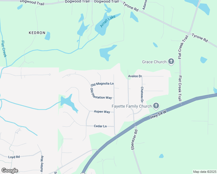 map of restaurants, bars, coffee shops, grocery stores, and more near 110 Old Magnolia Lane in Fayetteville