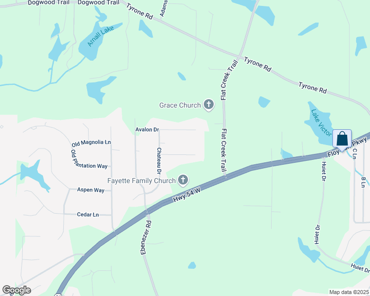 map of restaurants, bars, coffee shops, grocery stores, and more near 313 Fayette Villa Court in Fayetteville
