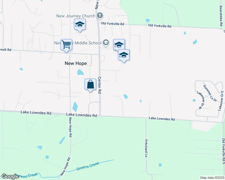 map of restaurants, bars, coffee shops, grocery stores, and more near 290 Center Road in Columbus