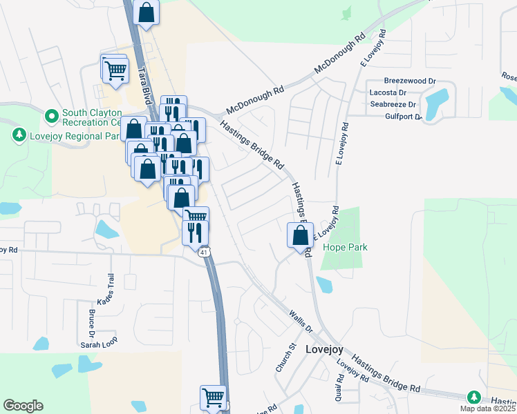 map of restaurants, bars, coffee shops, grocery stores, and more near 11447 Vinea Lane in Hampton