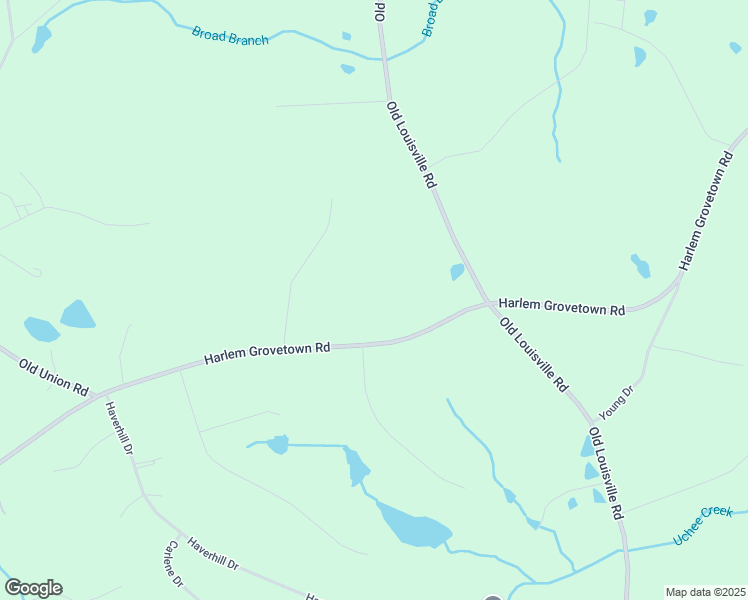 map of restaurants, bars, coffee shops, grocery stores, and more near 5995 Harlem Grovetown Road in Grovetown