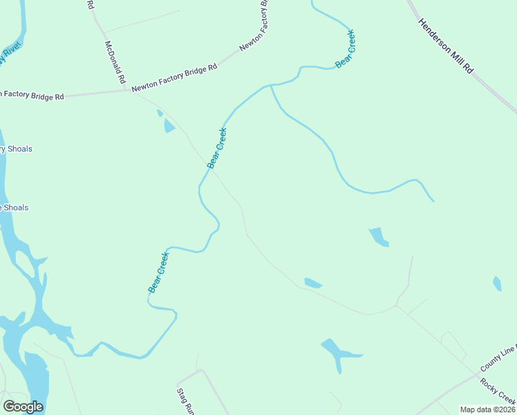 map of restaurants, bars, coffee shops, grocery stores, and more near 1595 McDonald Road in Covington