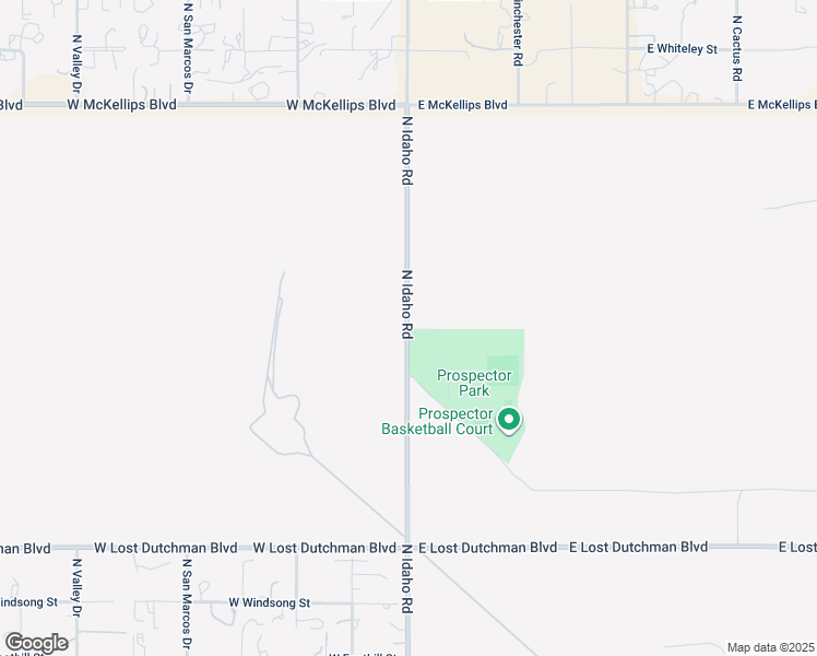 map of restaurants, bars, coffee shops, grocery stores, and more near 3015 North Idaho Road in Apache Junction