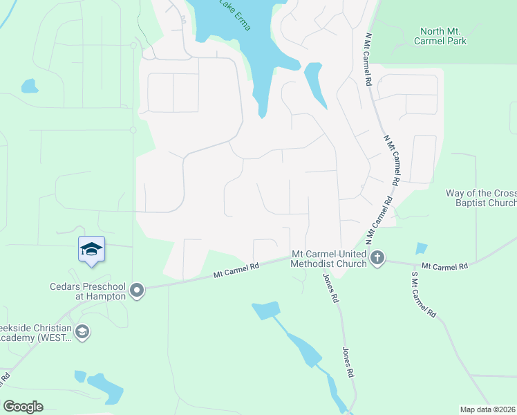 map of restaurants, bars, coffee shops, grocery stores, and more near 221 Hummingbird Court in Hampton