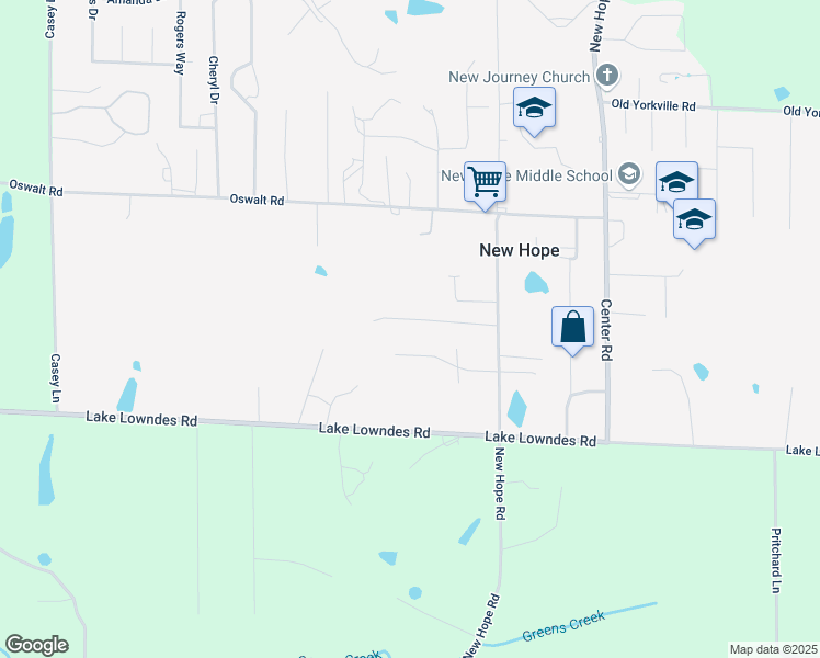 map of restaurants, bars, coffee shops, grocery stores, and more near 205 Cedar Lane in Columbus
