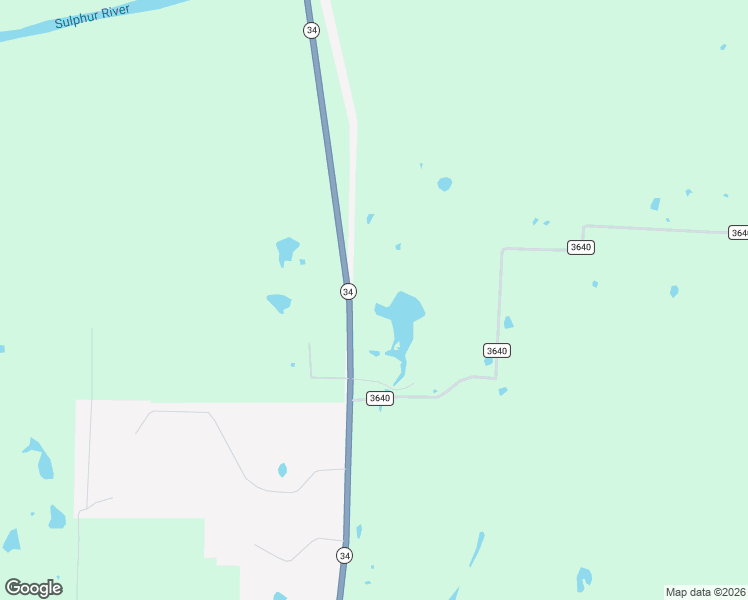 map of restaurants, bars, coffee shops, grocery stores, and more near 10907 Texas 34 in Ladonia