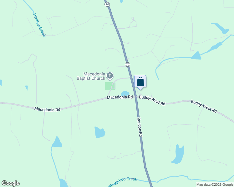 map of restaurants, bars, coffee shops, grocery stores, and more near 1550 Macedonia Road in Newnan