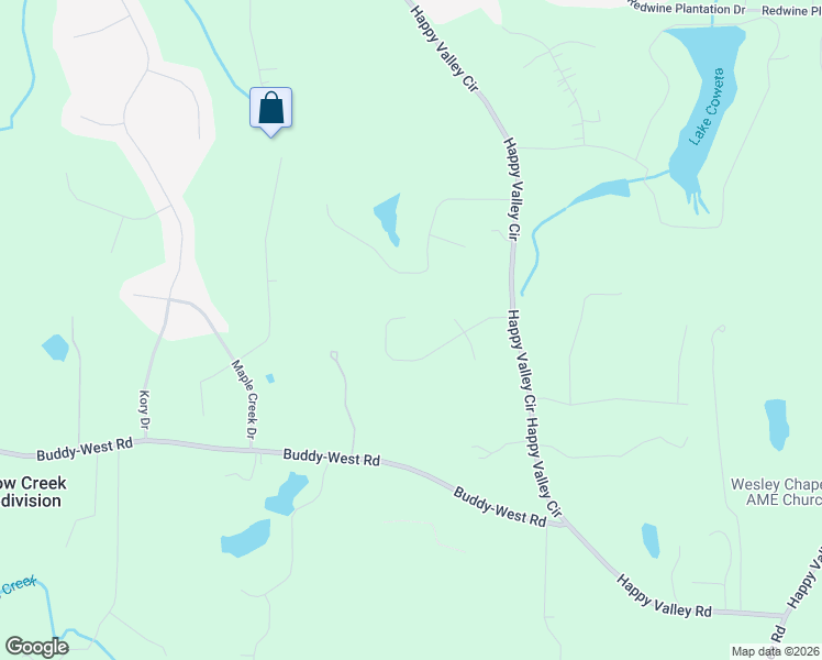 map of restaurants, bars, coffee shops, grocery stores, and more near 175 Kates Bridge in Newnan