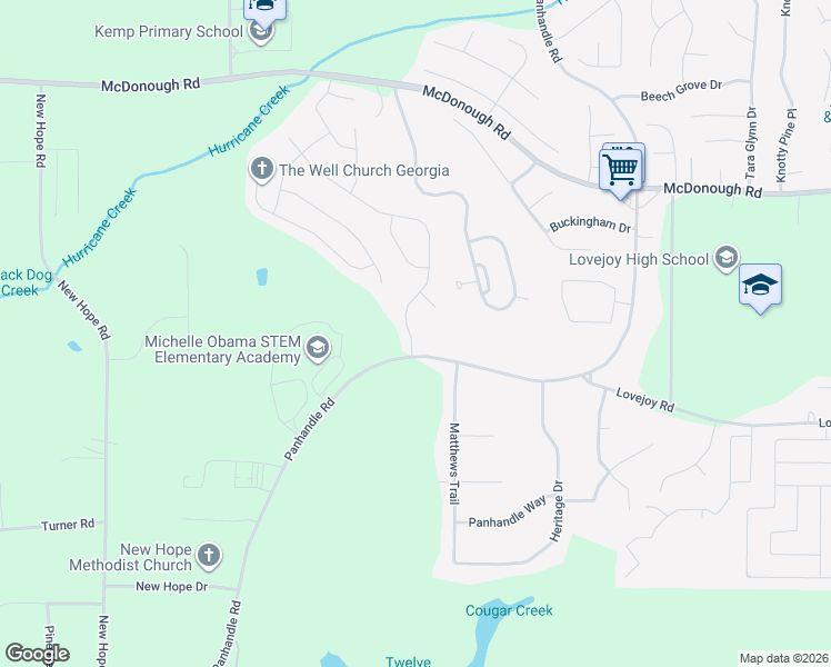 map of restaurants, bars, coffee shops, grocery stores, and more near 11250 Genova Terrace in Hampton