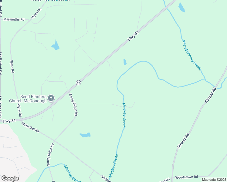 map of restaurants, bars, coffee shops, grocery stores, and more near 117 Covenant Court in McDonough