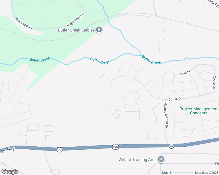 map of restaurants, bars, coffee shops, grocery stores, and more near 4986 Copse Drive in Grovetown