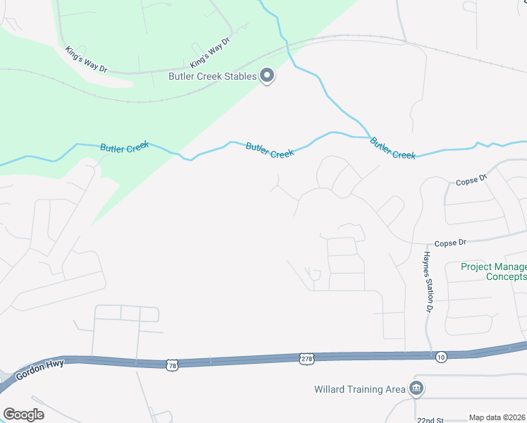 map of restaurants, bars, coffee shops, grocery stores, and more near 4000 Lewis Road in Augusta