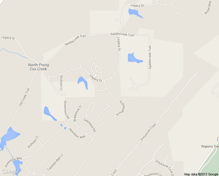 map of restaurants, bars, coffee shops, grocery stores, and more near 7101 North Highfield Drive in Birmingham