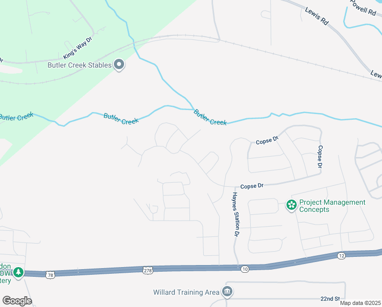 map of restaurants, bars, coffee shops, grocery stores, and more near 3478 Lewis Road in Augusta