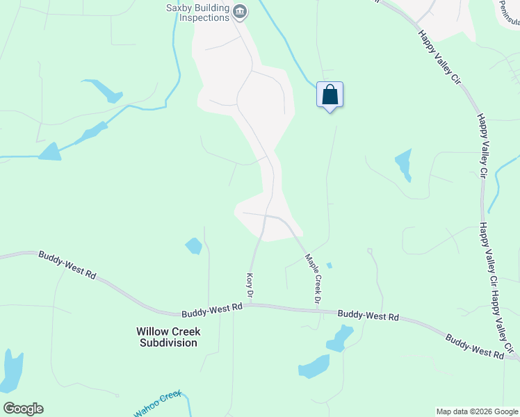 map of restaurants, bars, coffee shops, grocery stores, and more near 182 Kory Drive in Newnan