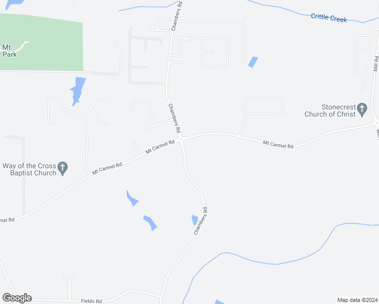 map of restaurants, bars, coffee shops, grocery stores, and more near 1245 Mount Carmel Road in McDonough
