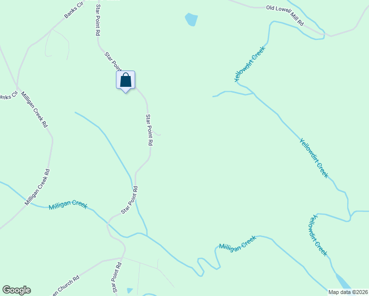 map of restaurants, bars, coffee shops, grocery stores, and more near 2018 Star Point Road in Carrollton