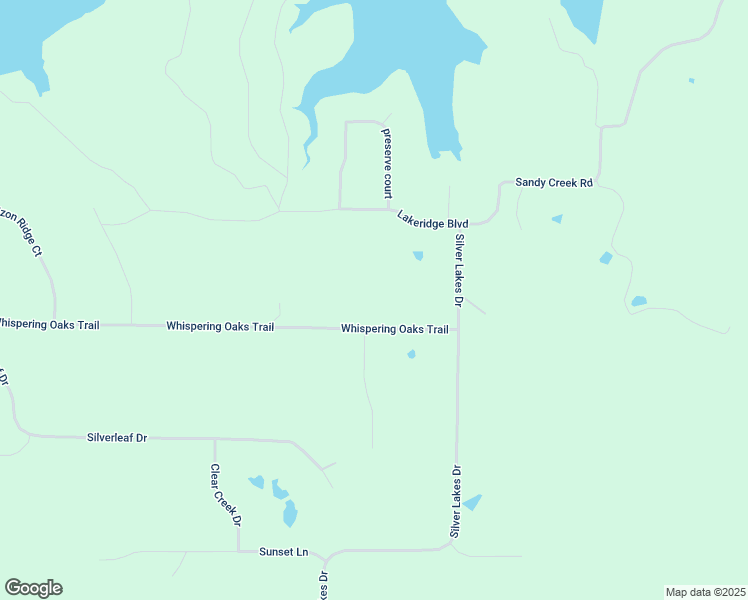 map of restaurants, bars, coffee shops, grocery stores, and more near 344 Whispering Oaks Trail in Sunset