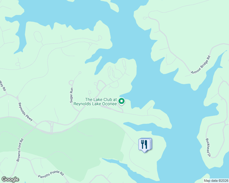 map of restaurants, bars, coffee shops, grocery stores, and more near 1020 Lake Club Drive in Greensboro