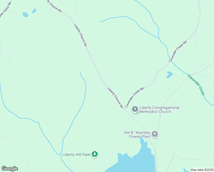 map of restaurants, bars, coffee shops, grocery stores, and more near 1137 Liberty Church Road in Carrollton