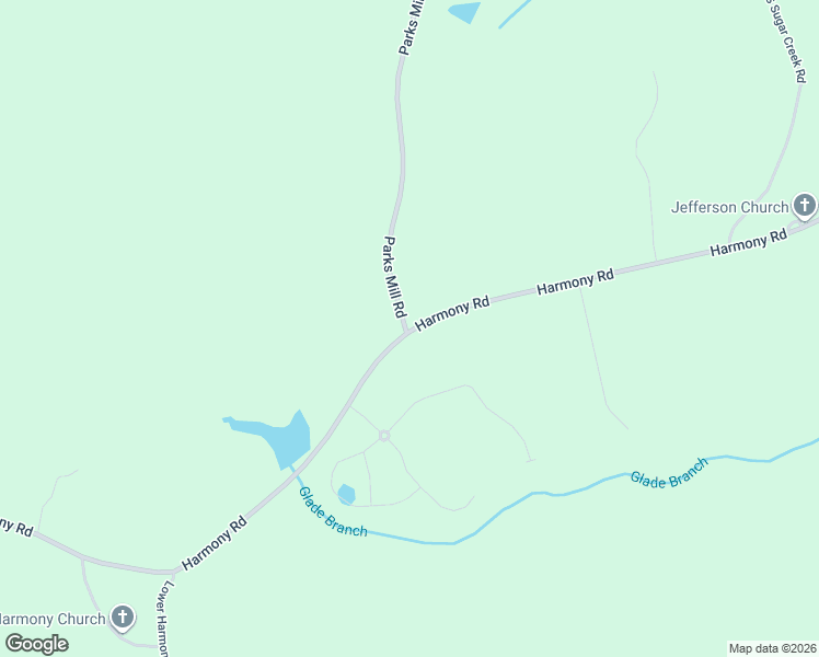 map of restaurants, bars, coffee shops, grocery stores, and more near 106 Parks Mill Road in Buckhead