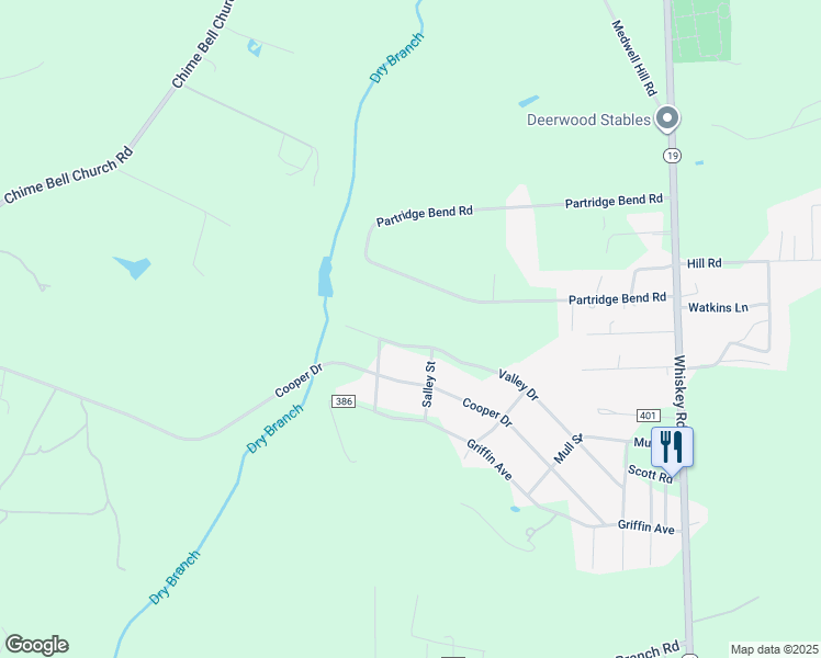 map of restaurants, bars, coffee shops, grocery stores, and more near 222 Valley Drive in Aiken